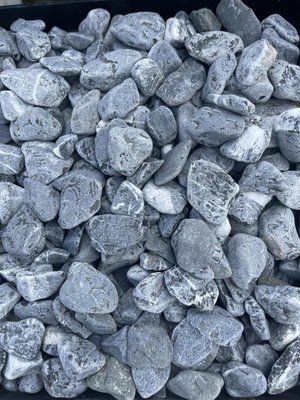 Галька мармурова Silver Pebbles 3554 фото